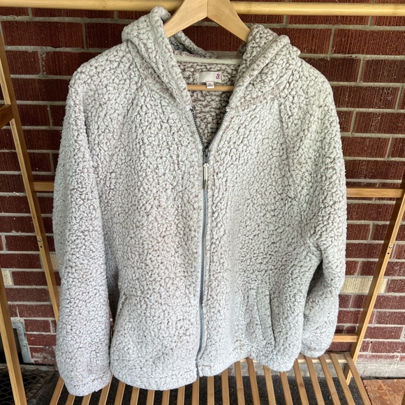 So Sherpa zip-up hoodie - Picture 7 of 8